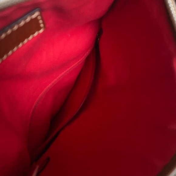 Dooney and Bourke leather/suede bag - Picture 4 of 4